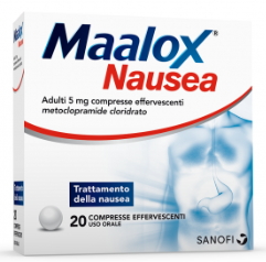  MAALOX NAUSEA*20 COMPRESSE EFFERVESCENTI 5 MG - Farmaciacarpediem.it
