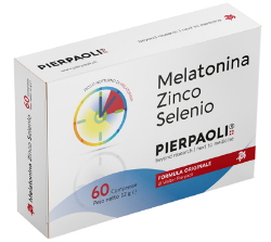 MELATONINA ZINCO SELENIO PIERPAOLI 60 COMPRESSE - Farmaciacarpediem.it