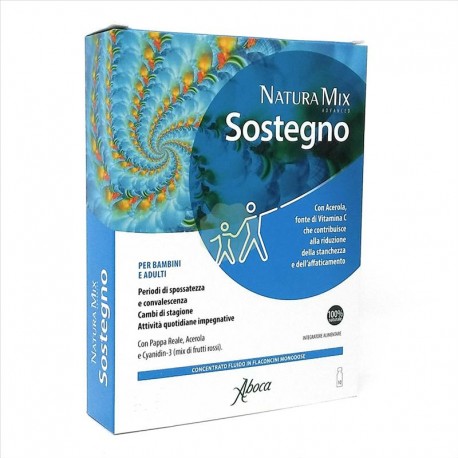 NATURA MIX ADVANCED SOSTEGNO 10 FLACONCINI DA 15 ML - Farmaciacarpediem.it