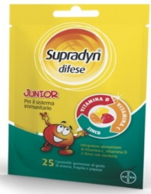 SUPRADYN DIFESE JUNIOR 25 CARAMELLE GOMMOSE - Farmaciacarpediem.it