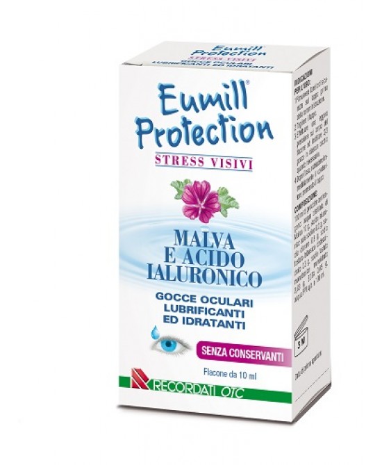 EUMILL GOCCE OCULARI PROTECTION FLACONE 10 ML - Farmaciacarpediem.it