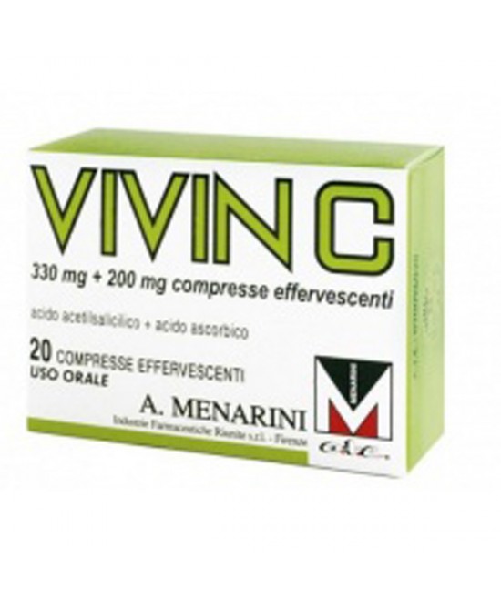 VIVIN C*20CPR EFF 330MG+200MG - Farmaciacarpediem.it