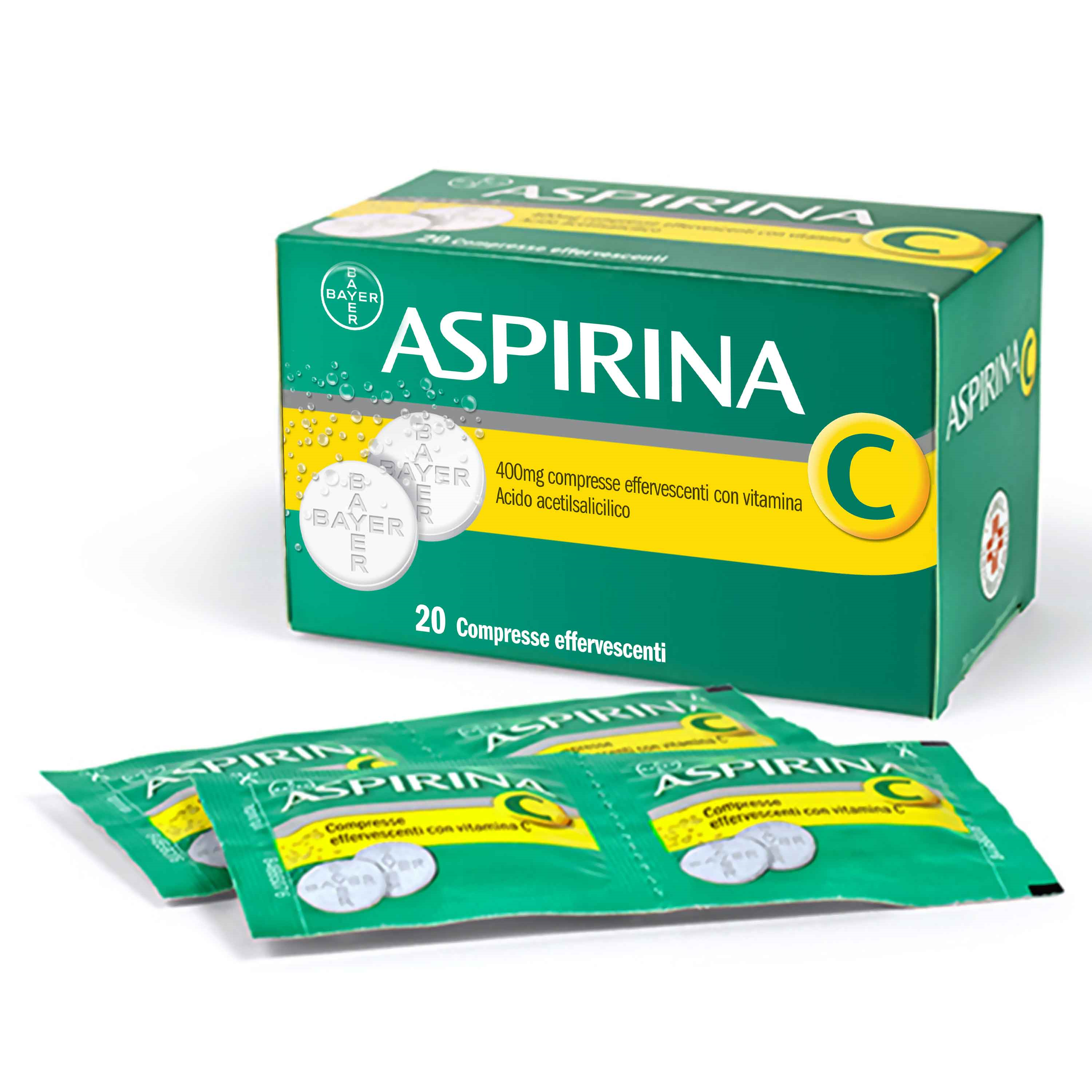 ASPIRINA C*20CPR EFF 400+240MG - Farmaciacarpediem.it