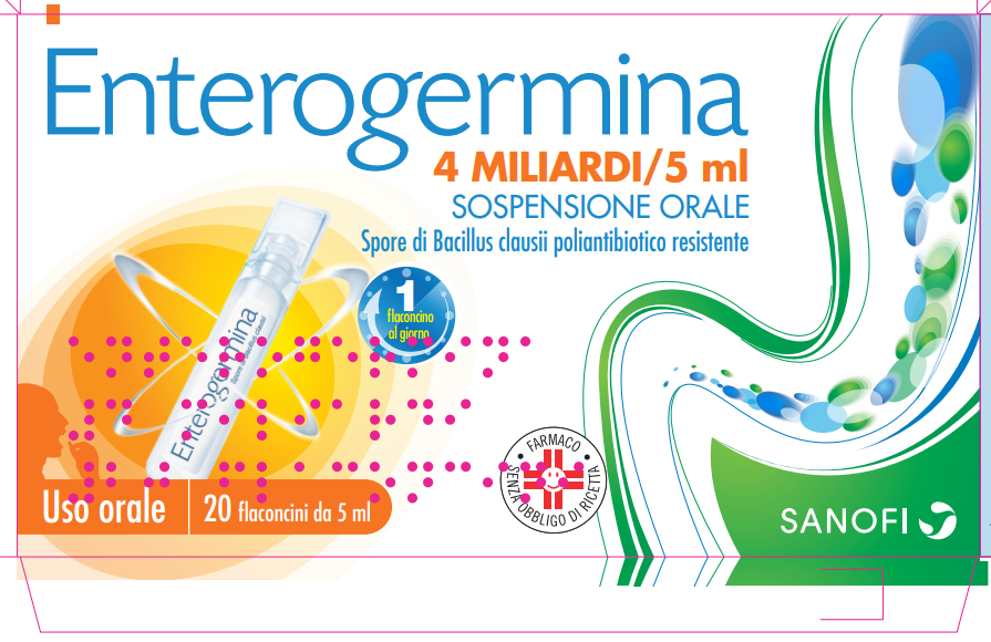 ENTEROGERMINA*OS 20FL 4MLD 5ML - Farmaciacarpediem.it