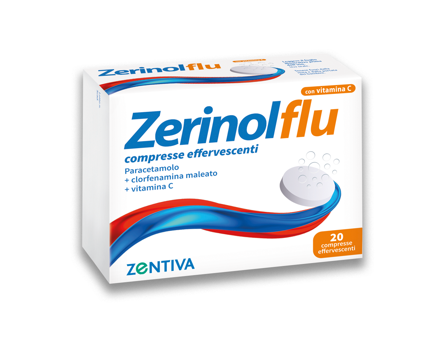 Zerinolflu 20 Compresse Effervescenti - Farmaciacarpediem.it