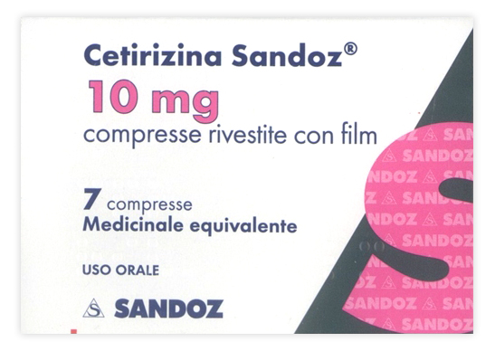 CETIRIZINA SAND*7CPR RIV 10MG - Farmaciacarpediem.it