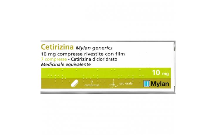 CETIRIZINA MY*7CPR RIV 10MG - Farmaciacarpediem.it