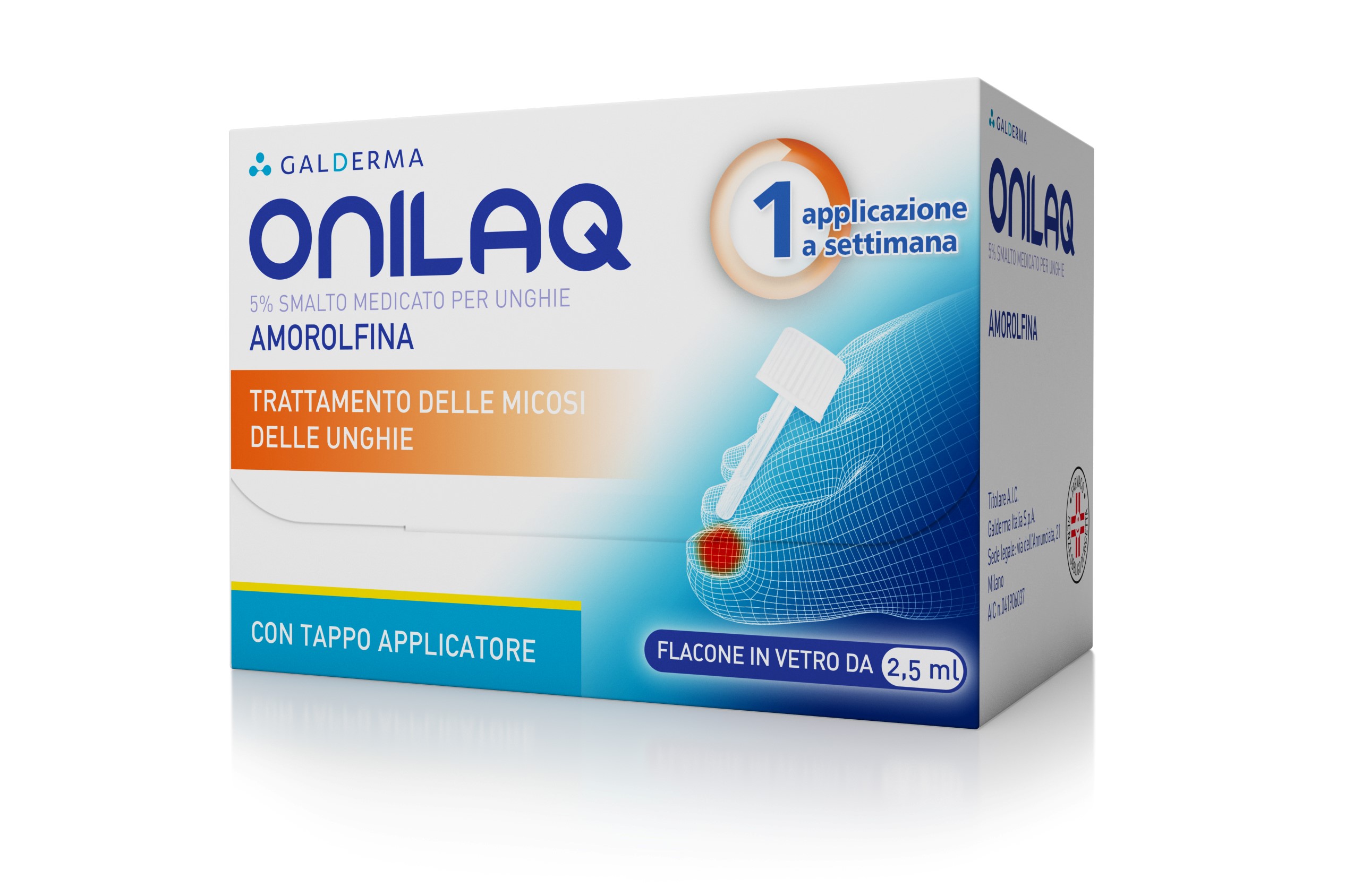 ONILAQ*SMALTO UNGHIE 2,5ML+TAP - Farmaciacarpediem.it