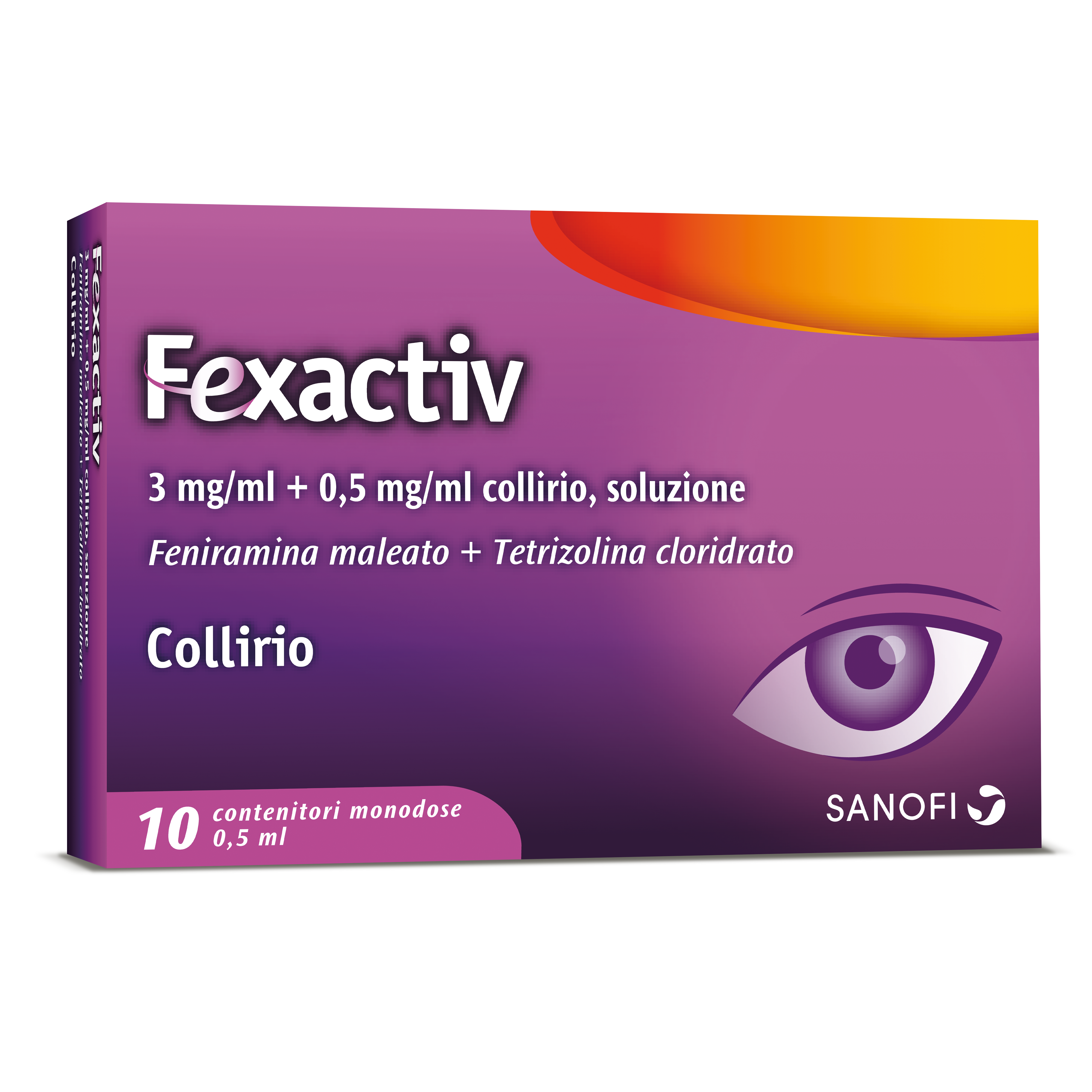 FEXACTIV*COLLIRIO 10FL 0,5ML - Farmaciacarpediem.it