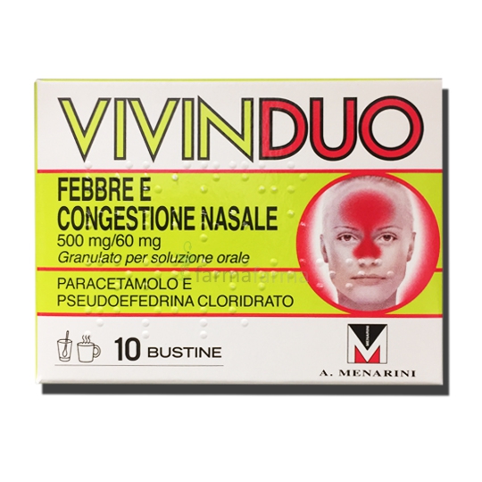 VIVINDUO FEBBRE CONG NAS*10BS - Farmaciacarpediem.it