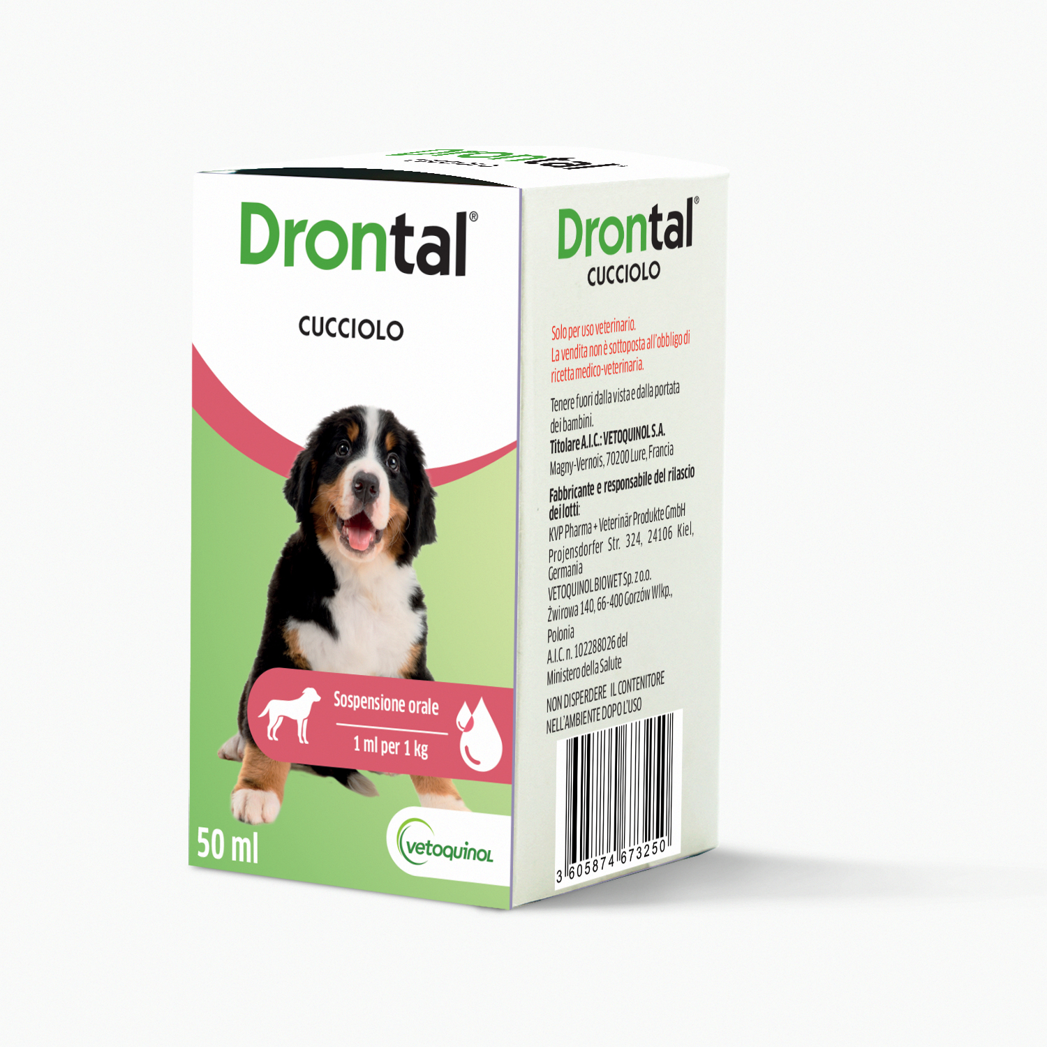 DRONTAL CUCCIOLO*OS SOSP 50ML - Farmaciacarpediem.it