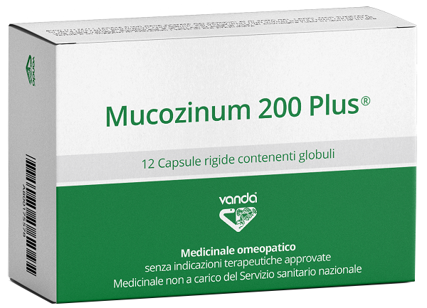 VANDA MUCOZINUM 200 PLUS 12 CAPSULE - Farmaciacarpediem.it