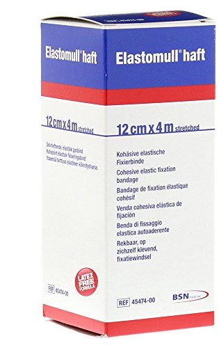 BENDA ELASTICA AUTOADESIVA ELASTOMULL HAFT COMPRESSIONE FORTE 12X400 CM - Farmaciacarpediem.it
