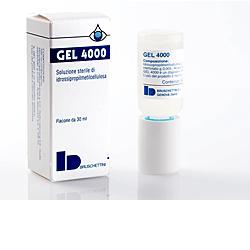 SOLUZIONE ACQUOSA STERILE GEL 4000 2% IDROSSIPROPILMETILCELLULOSA IN FLACONE 30 ML - Farmaciacarpediem.it