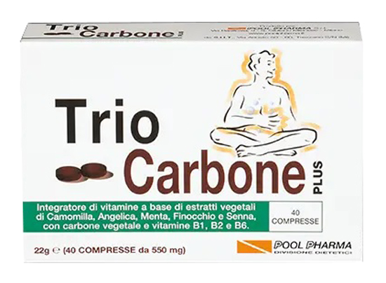 TRIOCARBONE PLUS 40 COMPRESSE - Farmaciacarpediem.it
