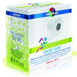 NASTRO AUTOADESIVO ANELASTICO PER FASCIATURE DI SOSTEGNO E TAPING MASTER-AID SPORT 3,8X10 - Farmaciacarpediem.it