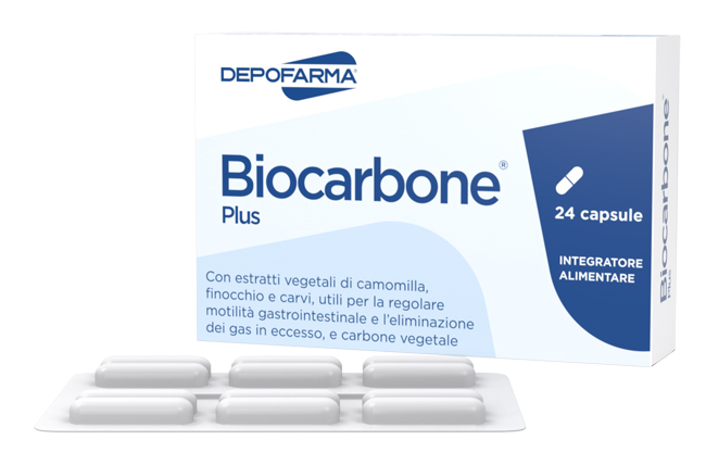 BIOCARBONE PLUS 24 CAPSULE - Farmaciacarpediem.it