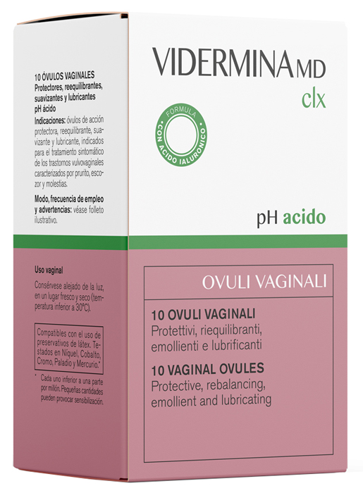 VIDERMINA CLX OVULI 10 PEZZI MD - Farmaciacarpediem.it