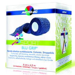 BENDA ELASTICA AUTOBLOCCANTE MASTER-AID SPORT BLUGRIP 4X4,5 - Farmaciacarpediem.it