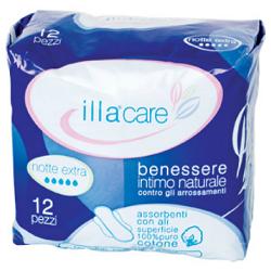 ILLA CARE ASSORBENTE NOTTE EXTRA 12 PEZZI - Farmaciacarpediem.it