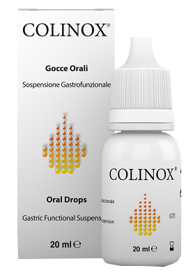 COLINOX SOSPENSIONE GASTROFUNZIONALE GOCCE OROSOLUBILI TRATTAMENTO METEORISMO AEROFAGIA COLICHE GASSOSE 20 ML - Farmaciacarpediem.it