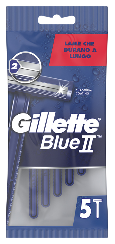 RASOIO GILLETTE BLUE II STANDARD 6 X 20 X 5 - Farmaciacarpediem.it