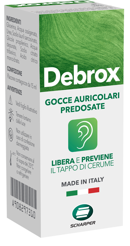 DEBROX GOCCE AURICOLARI 15 ML - Farmaciacarpediem.it