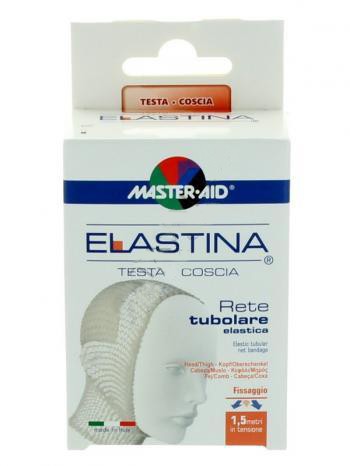 RETE TUBOLARE ELASTICA IPOALLERGENICA MASTER-AID ELASTINA TESTA/COSCIA 1,5 MT IN TENSIONE CALIBRO 6 CM - Farmaciacarpediem.it