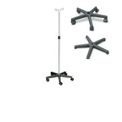 PIANTANA PER FLEBO CON RUOTE PER LA CAMERA DEL MALATO ARTICOLO 4280 - Farmaciacarpediem.it