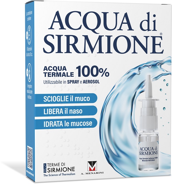 ACQUA SIRMIONE MINERALE NATURALE 6 FIALE 15 ML - Farmaciacarpediem.it