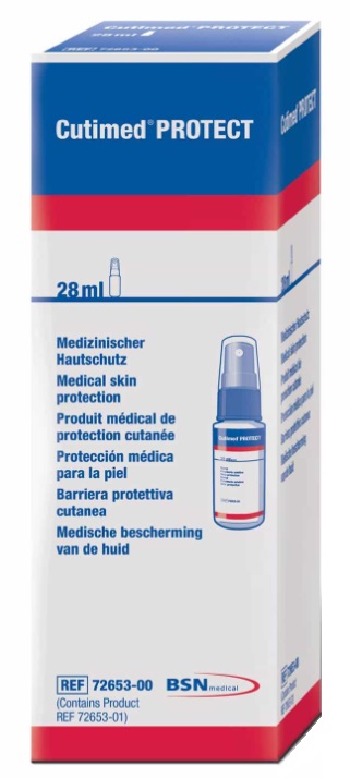 BARRIERA PROTETTIVA CUTANEA CUTIMED PROTECT FILM SPRAY 28 ML PER CUTE INTEGRA - Farmaciacarpediem.it