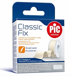 CEROTTO IN ROCCHETTO CLASSIC FIX WHITE 2,5X500 CM FUSTELLA - Farmaciacarpediem.it