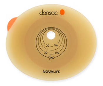 PLACCA PER COLO ILEO ED UROSTOMIA DANSAC NOVALIFE2 55MM RITAGLIABILE 10-47 - Farmaciacarpediem.it