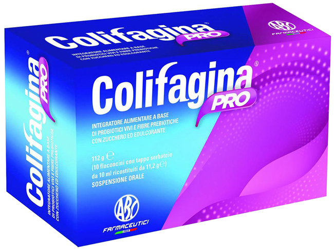 COLIFAGINA PRO 10 FLACONCINI TAPPO SERBATOIO - Farmaciacarpediem.it
