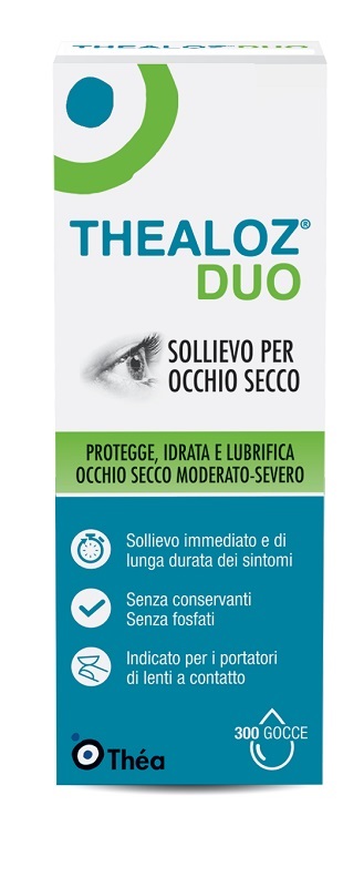 THEALOZ DUO SOLUZIONE OCULARE FLACONE 10 ML - Farmaciacarpediem.it
