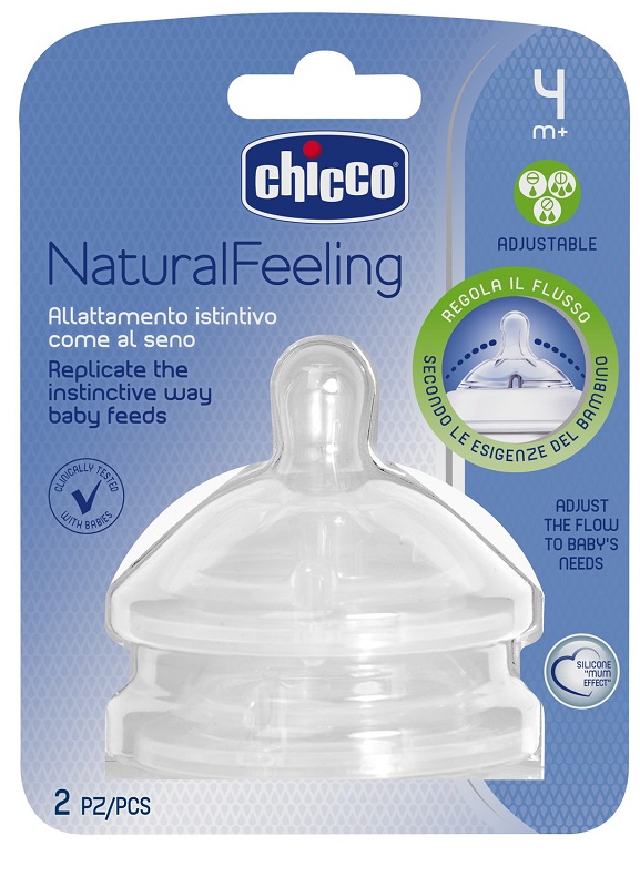CHICCO TETTARELLA STEPUP NEW 4M+ FLUSSO REGOLABILE - Farmaciacarpediem.it