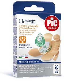 CEROTTO PIC CLASSIC MIX ANTIBATTERICO 20 PEZZI - Farmaciacarpediem.it