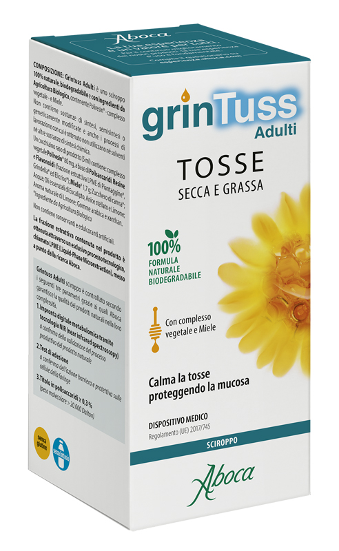 GRINTUSS ADULTI SCIROPPO 180 G - Farmaciacarpediem.it