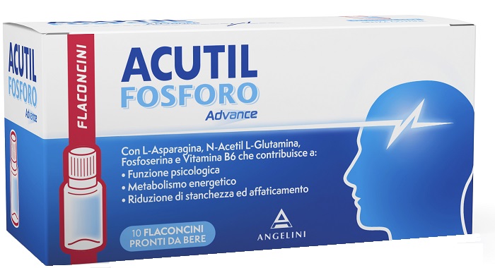 ACUTIL FOSFORO ADVANCE 10 FLACONCINI *NUOVO 2021* - Farmaciacarpediem.it