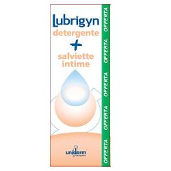 LUBRIGYN COFANETTO DETERGENTE 200 ML + 15 SALVIETTINE - Farmaciacarpediem.it