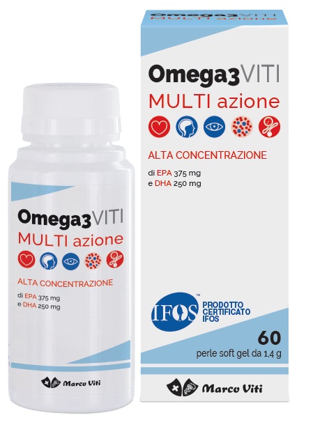 VITI OMEGA3 MULTIAZIONE 60 PERLE - Farmaciacarpediem.it