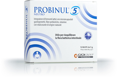 PROBINUL 5 NEUTRO 12 BUSTINE - Farmaciacarpediem.it