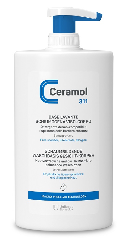 CERAMOL 311 BASE LAVANTE SCHIUMOGENA 400 ML - Farmaciacarpediem.it