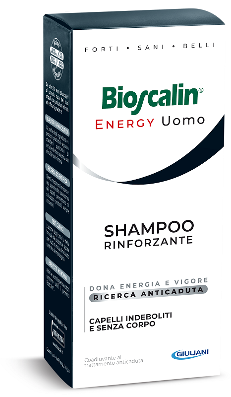 BIOSCALIN ENERGY SHAMPOO RINFORZANTE 200 ML - Farmaciacarpediem.it