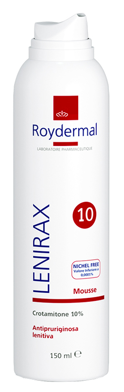 LENIRAX 10 MOUSSE DERMATOLOGICA CROTAMITONE 10% 150 ML - Farmaciacarpediem.it