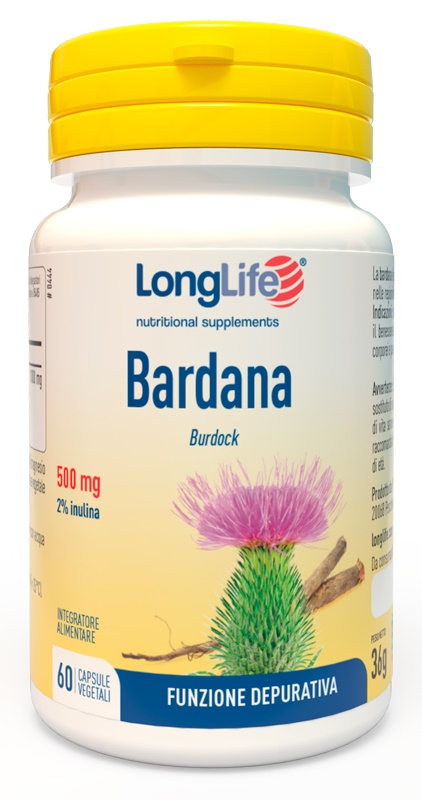 LONGLIFE BARDANA 60 CAPSULE VEGETALI - Farmaciacarpediem.it