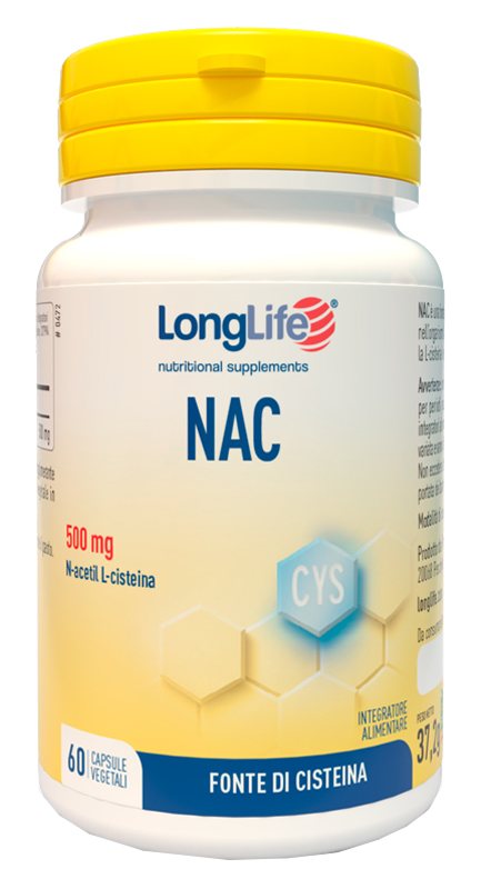 LONGLIFE NAC 60 CAPSULE VEGETALI - Farmaciacarpediem.it