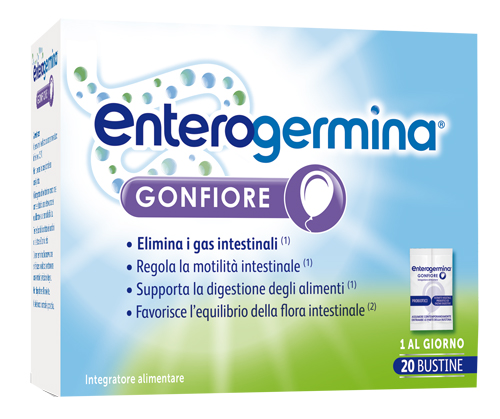 ENTEROGERMINA GONFIORE 20 BUSTINE - Farmaciacarpediem.it