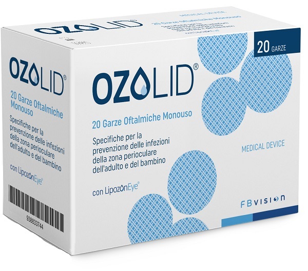 GARZA OZOLID OFTALMICA TNT CON OLIO OZONIZZATO IN FOSFOLIPIDI LIPOZONEYE 20 PEZZI - Farmaciacarpediem.it