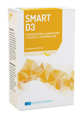 SMART D3 GOCCE 15 ML GUSTO BANANA - Farmaciacarpediem.it
